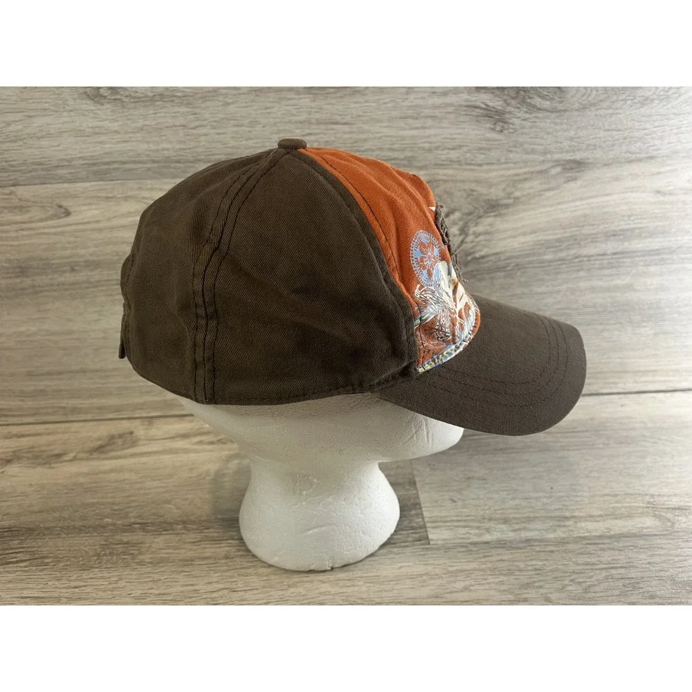 Disney Brown Rustic Tinker‎ Bell Adult Hat Adjustable  100% Cotton Retro Surf